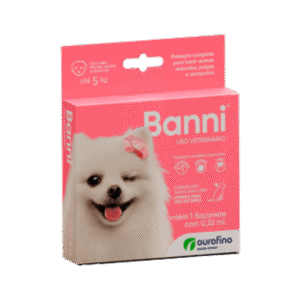 Banni Antipulgas para Cães até 5kg 0,32 ml