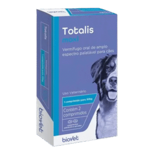 Vermífugo Totalis Maxi para Cães 2 comprimidos
