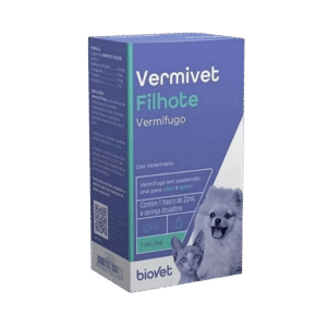 Vermífugo Vermivet Filhote Biovet 20 ml