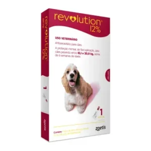 Antipulgas Revolution 10,1kg a 20kg 3 pipetas