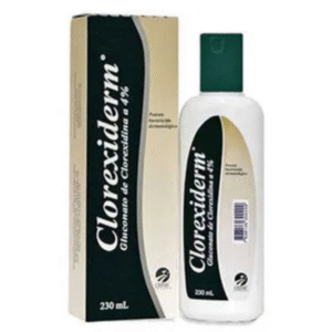 Shampoo Clorexiderm para Cães e Gatos 230 ml