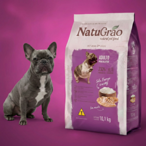 Ração Natugrão frango com arroz 10 Kg